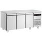 PN999-HC 429 Ltr 3 Door Stainless Steel Refrigerated Prep Counter