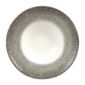 Studio Prints Raku HC774 Round Wide Rim Bowls White and Quartz Black 240mm (Pack of 12)