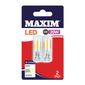 FW517 Maxim LED G9 Cool White Light Bulb 2W/20W (Pack of 2)