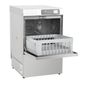 DK773 400mm 16 Pint Undercounter Glasswasher With Drain Pump - 13 Amp Plug in