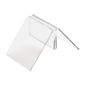 CC443 Triangle Clear Acrylic Menu Holder