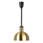 DY462 Retractable Dome Heat Shade Pale Gold Finish