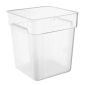 HY405 Polycarbonate Square Food Measuring Container 15Ltr