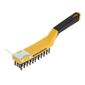 GG965 Roughneck Grill Brush With Scraper