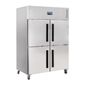 G-Series CW196 Medium Duty 1200 Ltr Upright Double Stable Door Stainless Steel Freezer