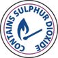 GM810 Food Allergen Label Sulphur Dioxide (Pack of 1000)