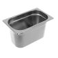 TA36 Heavy Duty Stainless Steel 1/4 Gastronorm Tray 150mm