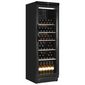 SC381W 374 Ltr Upright Single Glass Door Black Single Zone Wine Cooler