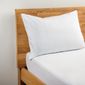 HB604 Satin Housewife Pillowcase White
