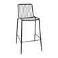 FB875 Steel Wire High Stools Black (Pack of 4)