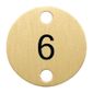 DY775 Table Numbers Bronze (6-10)