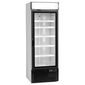 NC2500G 515 Ltr Upright Single Glass Door White Display Fridge With Canopy