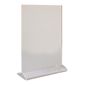 CZ422 Perspex Menu Holder Vertical A5