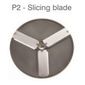 P2 2mm Slicing Blade to be used with Chipper or Dicer