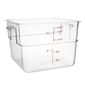 CF024 Polycarbonate Square Storage Container 10Ltr