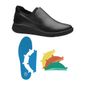 Vitalise BB741-37 Slip on Shoe Black/Black with Modular Insole Size 4