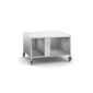 60.31.106 6-2/1 & 10-2/1 Combination Oven Stand III (Mobile with Castors) with mounting rails, side panels, rear & top panel