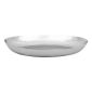 FU283 Hammered Stainless Steel Oval Serving Tray 280 x 230mm