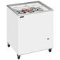 IC201SC 191 Ltr White Display Chest Freezer With Glass Lid