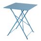 GK985 Perth Blue Pavement Style Steel Table Square 600mm