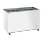 NV3 355 Ltr White Display Chest Freezer With Glass Lid