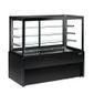 Kristall KR120PSV 1200mm Wide Flat Glass Patisserie Serve Over Counter Display Fridge