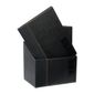 U266 Contemporary Menu Covers and Storage Box A4 Black (Pack of 20)