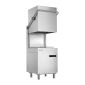DK775  500mm 18 Plate Passthrough Dishwasher With Drain Pump, Break Tank, Rinse Boost Pump And Added Chemical Pumps - Hardwired