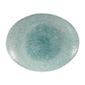 Studio Prints Raku DW408 Oval Coupe Plates Jade Green 270mm (Pack of 12)