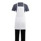 A923 Bib Apron White