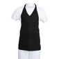 B128 Bib Apron V Neck Service Black