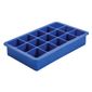 CZ402 15 Cavity Silicone Ice Cube Mould Blue