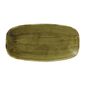 FJ936 Stonecast Plume Olive Chefs' Oblong Plate No. 3 11 3/4 x 6 " (Pack of 12)