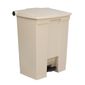 L374 Step On Pedal Bin Beige 68 Ltr