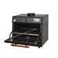 70 LUX BLACK Black Charcoal Oven