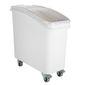 GD026 Polypropylene Ingredient Bin with Scoop White 81 Ltr