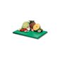 E4202 Polyethylene Chopping Board Green 300x230x12mm