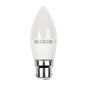 HC666 Maxim LED Candle Bayonet Cap Cool White 6W (Pack of 10)