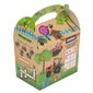 DK364 Kids Recycled Kraft Bizzi Meal Boxes Pet and Farm (Pack of 200)