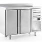 FMPP1500 Heavy Duty 325 Ltr 2 Door Stainless Steel Refrigerated Prep Counter