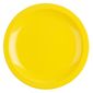 Kristallon CB767 Polypropylene Plates Yellow 230mm (Pack of 12)