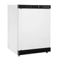 UF200V 200 Ltr Undercounter Single Door White Display Freezer