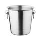K406 Brushed Stainless Steel Wine and Champagne Bucket