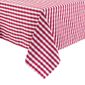 HB583 Gingham Tablecloth Red 178 x 178cm