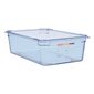 GP590 ABS Food Storage Container Blue 1/1GN 150mm