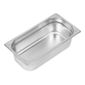 DW443 Heavy Duty Stainless Steel 1/3 Gastronorm Tray 100mm