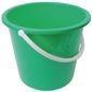CD806 Round Plastic Bucket Green 10Ltr