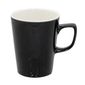 Café BN433 Porcelain Latte Mugs Gloss Black 340ml (Pack of 12)