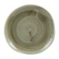 Patina HC823 Antique Organic Round Plates Green 186mm (Pack of 12)