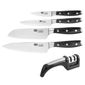 Tsuki Series 7 S789 Knife Set & Sharpener (Pack of 5)